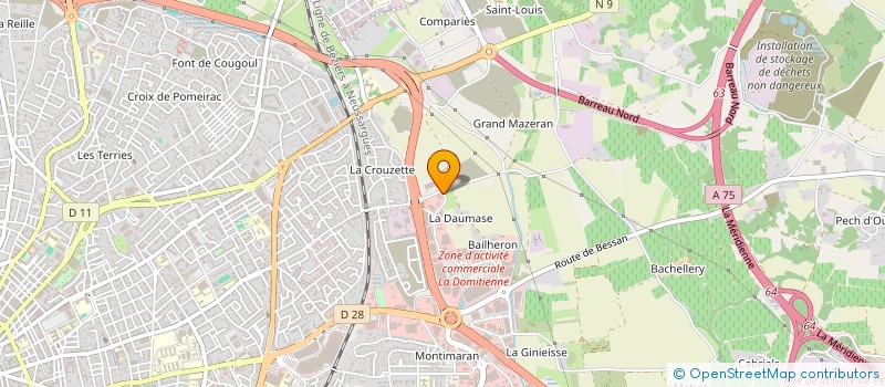 localisation de l'entreprise DES RENARDS  MARAUSSAN