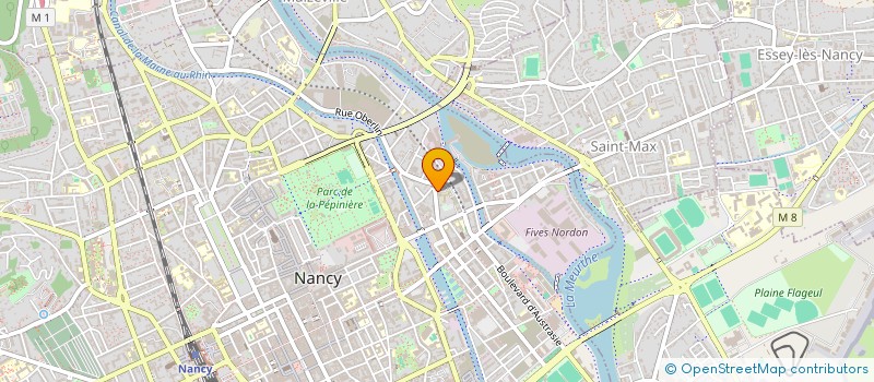 localisation de l'entreprise DES RESIDENTS DES FOYERS DE NANCY à NANCY
