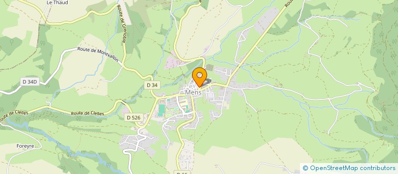 localisation de l'entreprise DES REVES ET DES SENTES  MENS