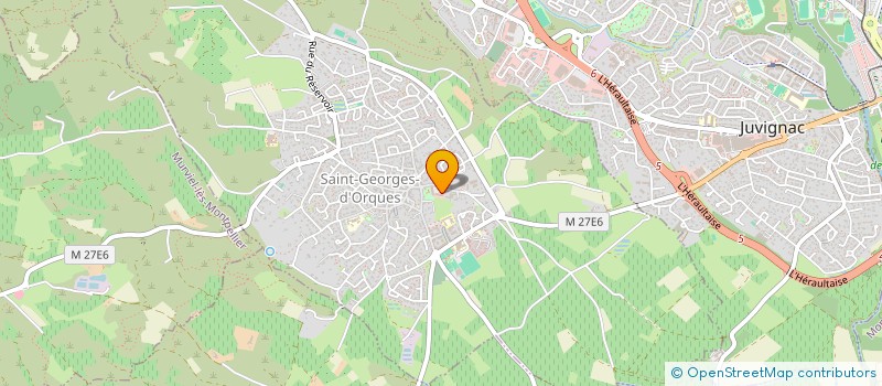 localisation de l'entreprise DES REVES ET DU PAIN VILLAGE  SAINT-GEORGES-D'ORQUES