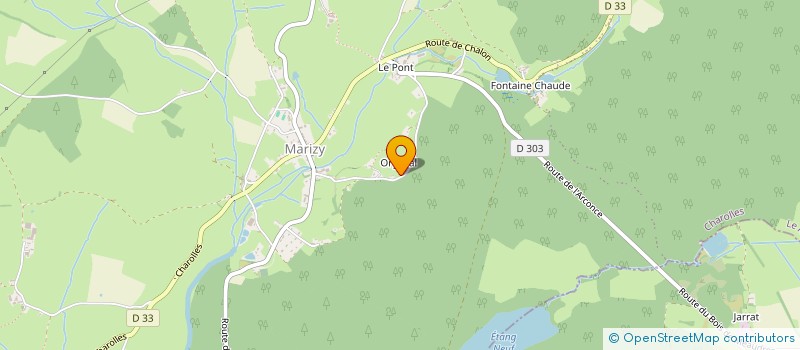 localisation de l'entreprise DES REVES POUR QUENTIN ASSOCIATION EN FAVEUR DU SYNDROME DE SMITH MAGENIS  LE ROUSSET-MARIZY