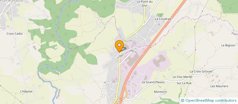 localisation de l'entreprise DES RIRES ET DELIRES  SAINT-BRANDAN