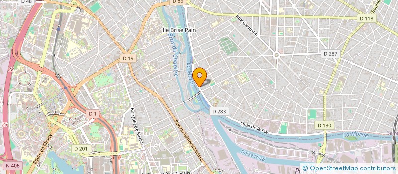 localisation de l'entreprise DES RIVERAINS DE LA PIE à SAINT-MAUR-DES-FOSSES