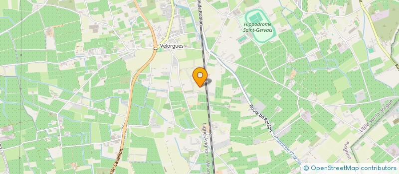 localisation de l'entreprise DES ROBERTS  L'ISLE-SUR-LA-SORGUE