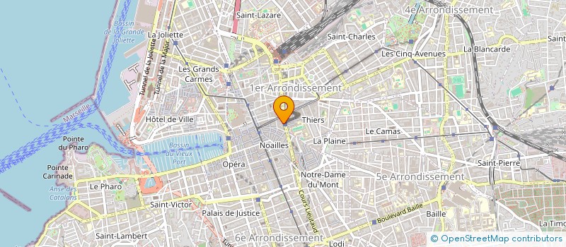 localisation de l'entreprise DES ROBES ET MOI à MARSEILLE