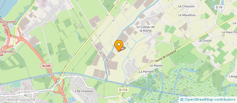 localisation de l'entreprise DES ROCHERS à SAINT-JULIEN-DE-CONCELLES