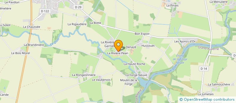 localisation de l'entreprise DES ROCHES BLANCHES à MOISDON-LA-RIVIERE