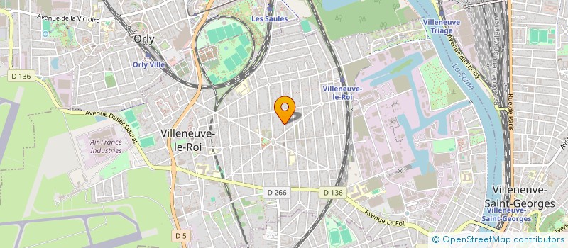 localisation de l'entreprise DES ROIS  VILLENEUVE-LE-ROI