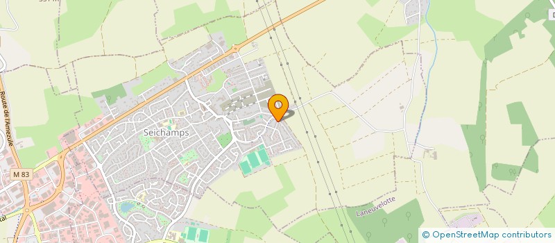 localisation de l'entreprise DES RONDINS  CHATEAU-SALINS