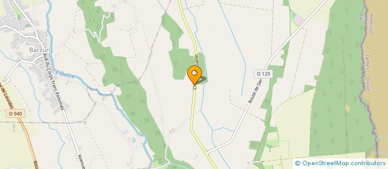 localisation de l'entreprise DES RUCHERS DU PLATEAU  PONTACQ