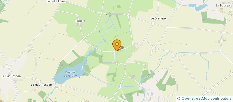 localisation de l'entreprise DES SABLES à AVESSAC