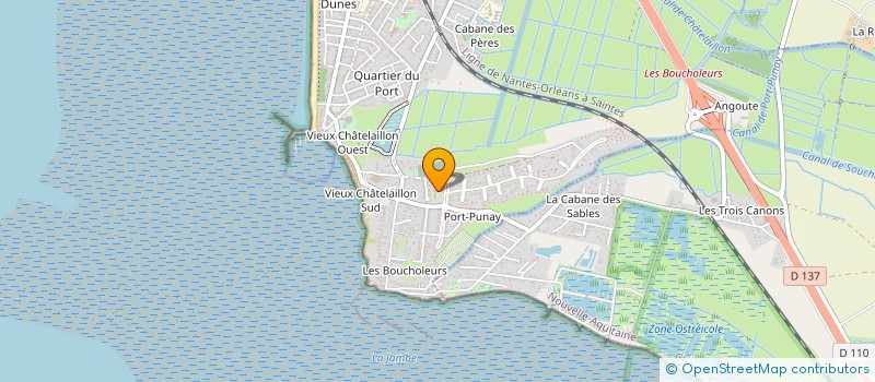 localisation de l'entreprise DES SAGES à CHATELAILLON-PLAGE