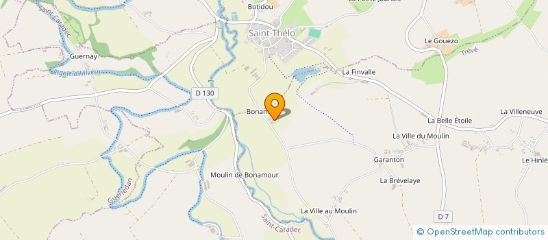 localisation de l'entreprise DES SALERS  TREVE