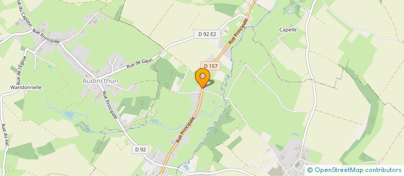 localisation de l'entreprise DES SALINES  DENNEBRUCQ