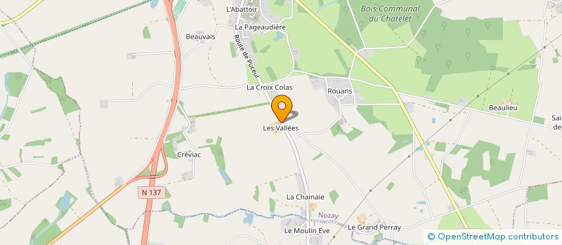 localisation de l'entreprise DES SAPINS à NOZAY