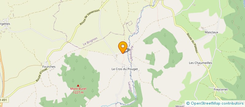 localisation de l'entreprise DES SAPINS à SAINT-HAON