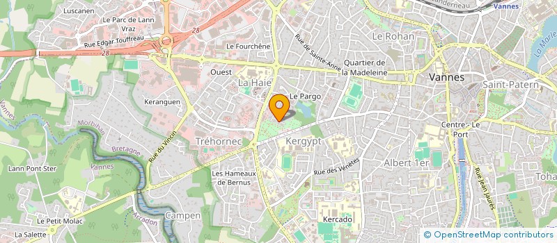localisation de l'entreprise DES SCOURTILS à VANNES
