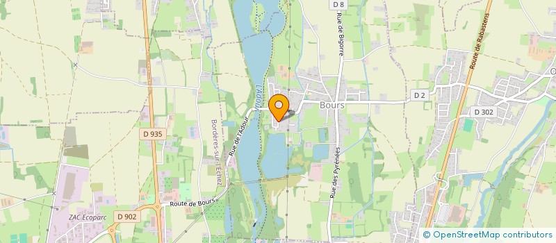 localisation de l'entreprise DES SEMELLES DE VENT POUR LYA  BOURS