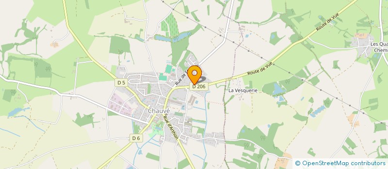 localisation de l'entreprise DES SEPT FONTAINES  CHAUMES-EN-RETZ