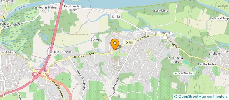 localisation de l'entreprise DES SG 85  LES GARENNES SUR LOIRE