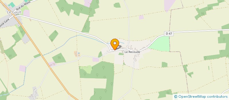localisation de l'entreprise DES SILLONS à LE GAULT-SOIGNY