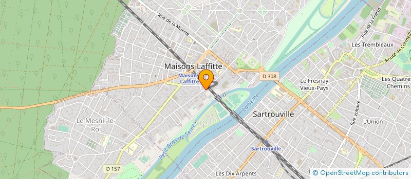 localisation de l'entreprise DES.SOLS  MAISONS-LAFFITTE