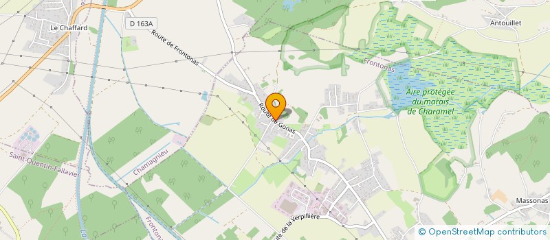 localisation de l'entreprise DES SOMMETS POUR UNE ETOILE  FRONTONAS