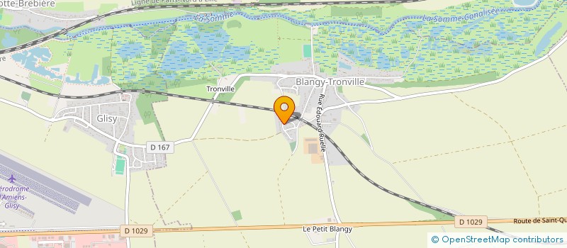 localisation de l'entreprise DES SOURIRES POUR MARCEAU  BLANGY-TRONVILLE