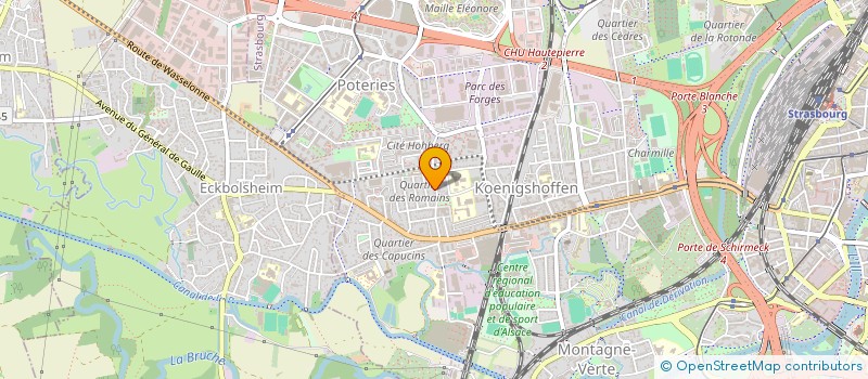 localisation de l'entreprise DES SOURIRES POUR SIMIGAON à STRASBOURG