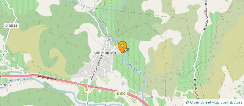 localisation de l'entreprise DES SOUS RIRES  LE BOSC