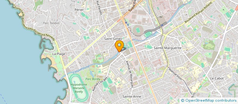 localisation de l'entreprise DES SPORTS à MARSEILLE