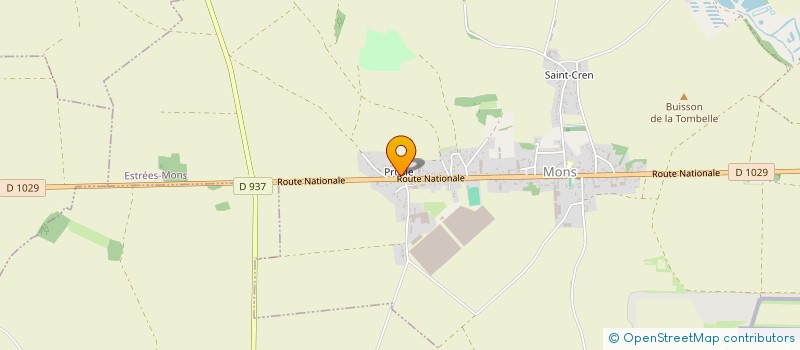 localisation de l'entreprise DES TAMARIS  ESTREES-MONS