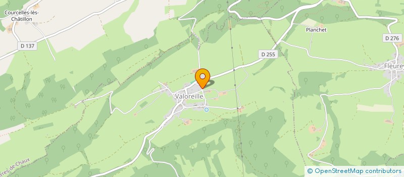 localisation de l'entreprise DES TARREAUX à VALOREILLE