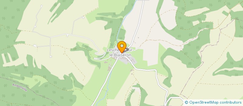 localisation de l'entreprise DES TERMES à LESCHERES-SUR-LE-BLAISERON