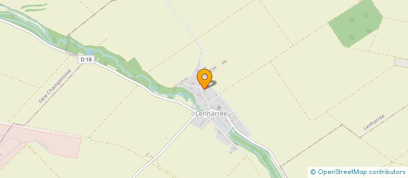 localisation de l'entreprise DES TERRES BLANCHES  LENHARREE