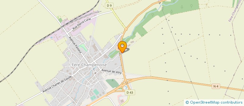 localisation de l'entreprise DES TERRES ROUGES à FERE-CHAMPENOISE
