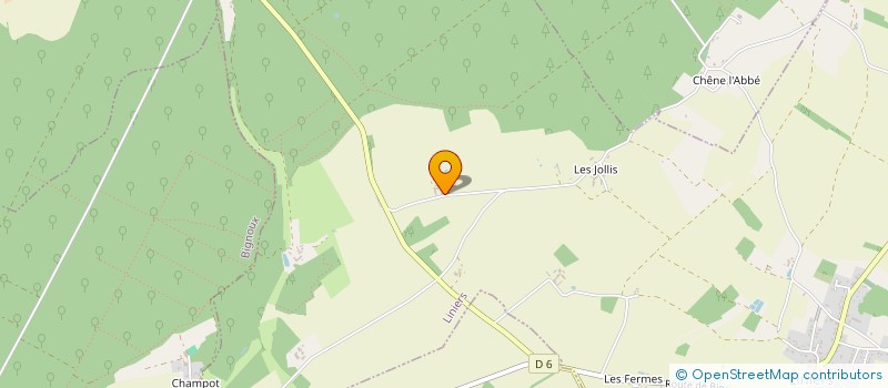 localisation de l'entreprise DES TIFFALIERES  LINIERS