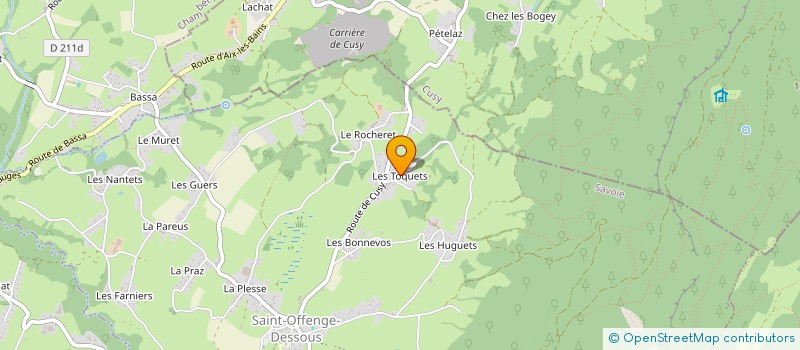 localisation de l'entreprise DES TILLEULS à SAINT-OFFENGE