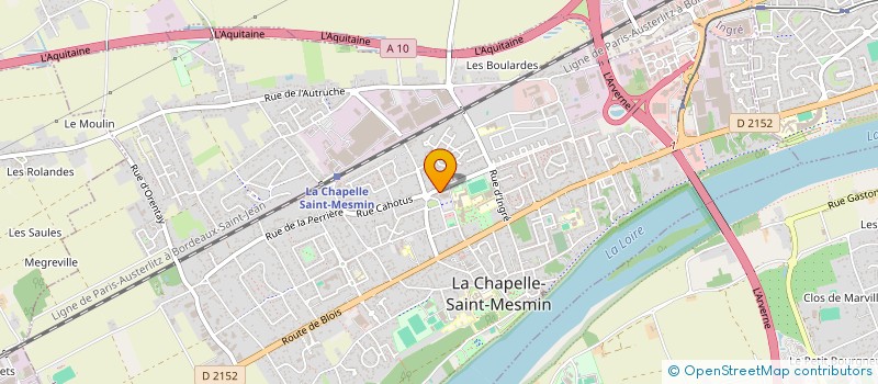 localisation de l'entreprise DES TILLEULS à LA CHAPELLE-SAINT-MESMIN
