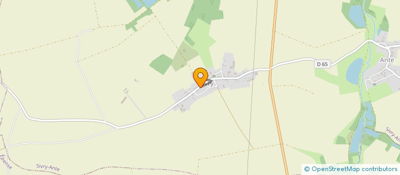 localisation de l'entreprise DES TILLEULS  AUVE