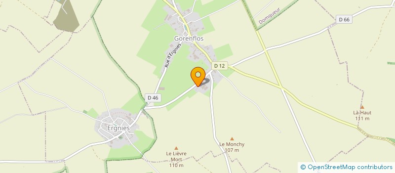 localisation de l'entreprise DES TILLEULS à GORENFLOS