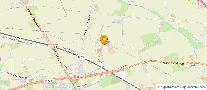 localisation de l'entreprise DES TILLEULS  METEREN