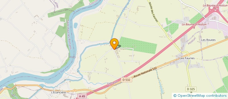 localisation de l'entreprise DES TOITS AU COURANT  EYMEUX