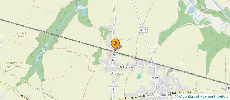 localisation de l'entreprise DES TOURS DE JEUX  ANNOIS