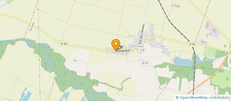 localisation de l'entreprise DES TREMBLOTS  CHAMPIGNY-SUR-AUBE