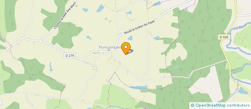 localisation de l'entreprise DES TRILLES  SAUVIAC