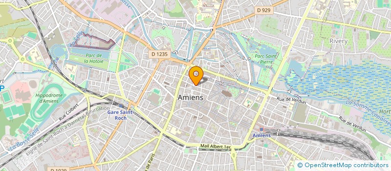 localisation de l'entreprise DES TROIS CHAUDRONNIERS à AMIENS