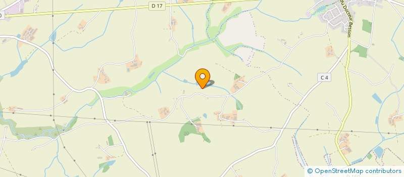 localisation de l'entreprise DES TROIS CHENES à MONTREVAULT-SUR-EVRE