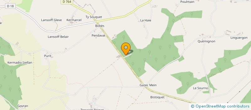 localisation de l'entreprise DES TROIS PETITS CANARDS à CLEGUEREC