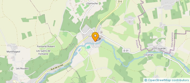 localisation de l'entreprise DES TROIS PONTS à VERDELOT